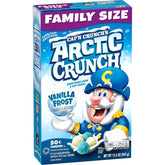 Cap'n Crunch Breakfast Cereal, Limited Edition Arctic Crunch, 15.5 oz Family Size Box