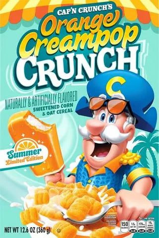 Cap’n Crunch Orange Cream Pop - 12.6 OZ