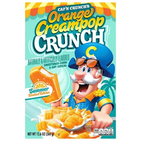 Cap’n Crunch Orange Cream Pop - 12.6 OZ
