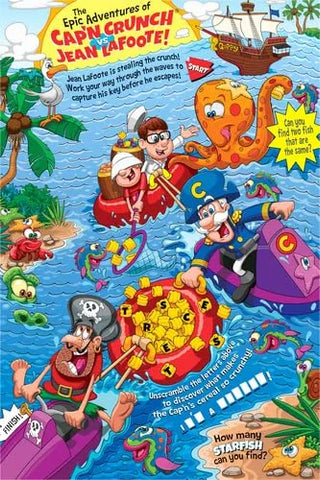 Quaker Cap'n Crunch Sweetened Corn & Oat Cereal, 12.6 Oz