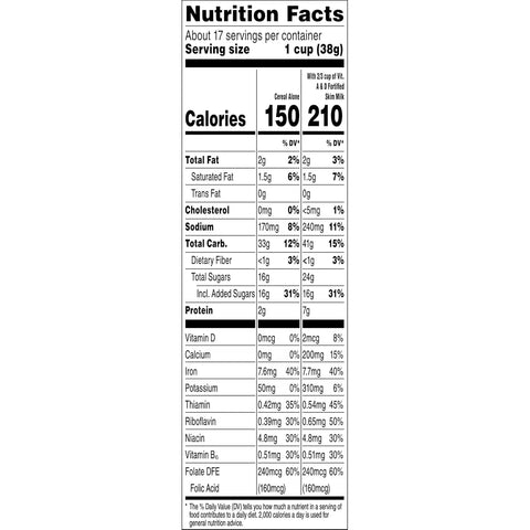 Cap'n Crunch Cereal, Orange Cream Pop, 22.01oz Box