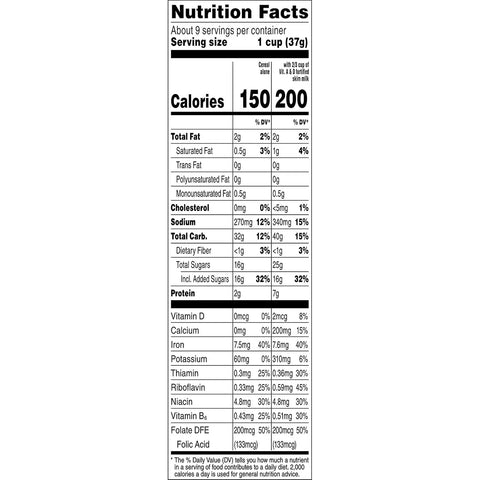 Quaker Cap'n Crunch Sweetened Corn & Oat Cereal, Crunch Berries flavored Cereal, 11.7 Oz