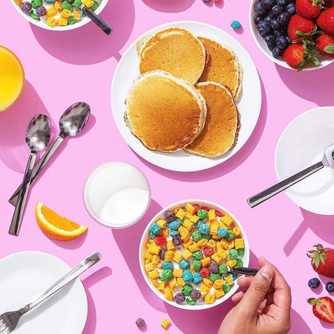 Cap'n Crunch Breakfast Cereal, Oops All berries, 1.12 Oz Individual Cups (12 Pack)