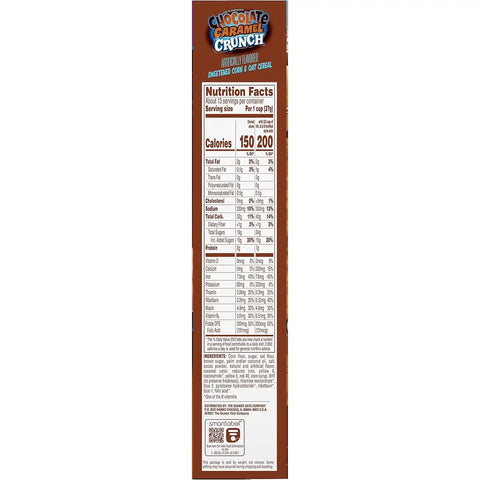 Quaker Chocolate Caramel Crunch, 17.6 Oz