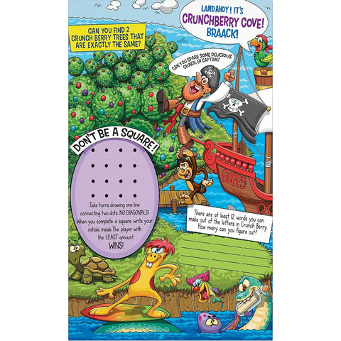 Cap'n Crunch Cereal, Crunch Berries, 20.5oz Box (Pack of 2)
