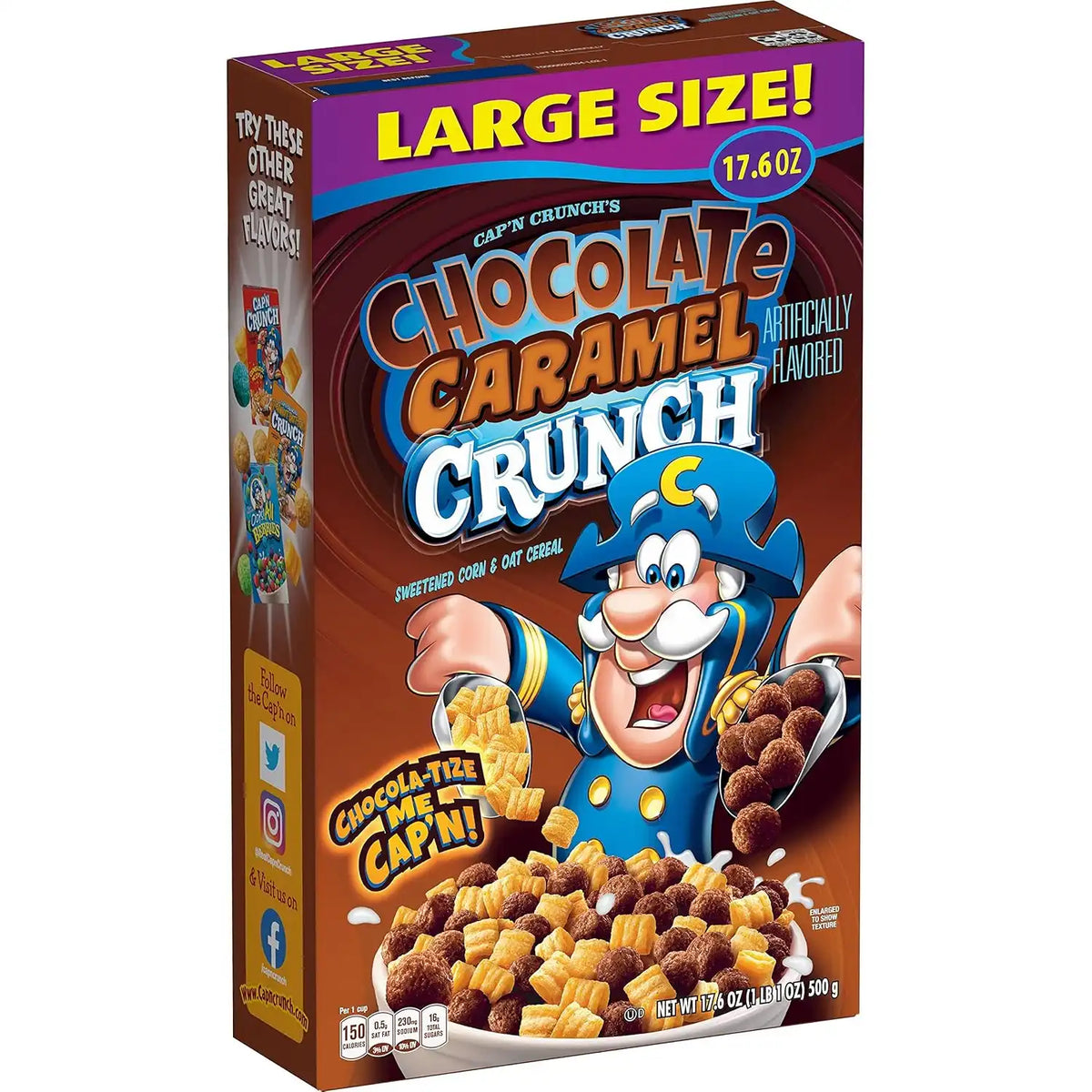 Quaker Chocolate Caramel Crunch, 17.6 Oz