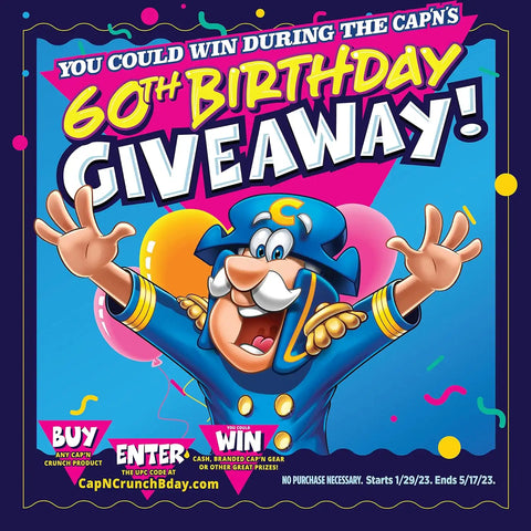 Cap'n Crunch Cereal, Oops All Berries, 10.3 Oz